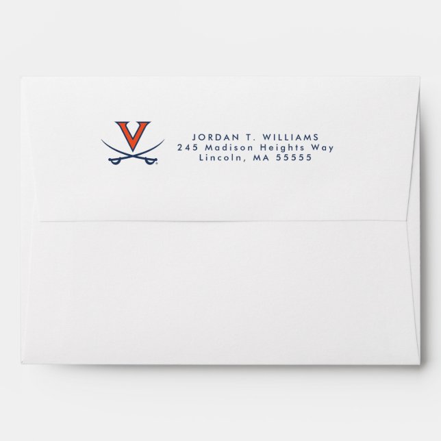V Sabre Envelope (Back (Top Flap))