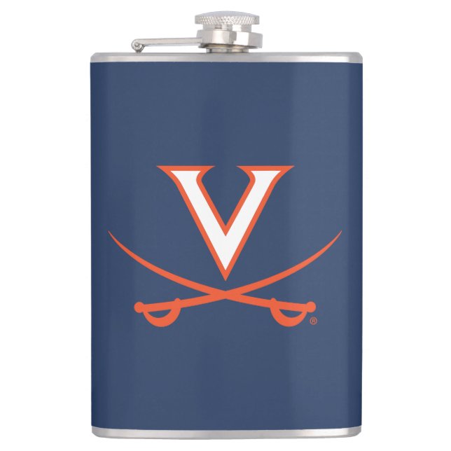 V Sabre Hip Flask (Front)