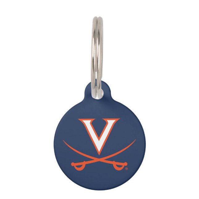 V Sabre Pet Tag (Front)