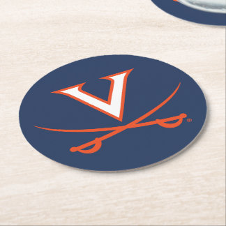 V Sabre Round Paper Coaster