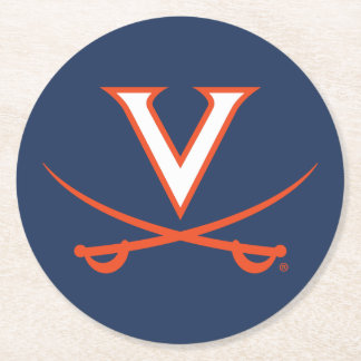 V Sabre Round Paper Coaster