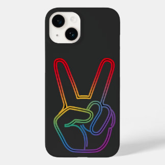 V-shaped phone case