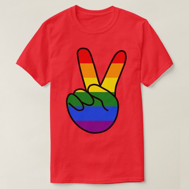 V Sign T-Shirt (Design Front)