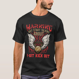 V Sit Kick Out Workout Humour Gym Fitness Health T-Shirt