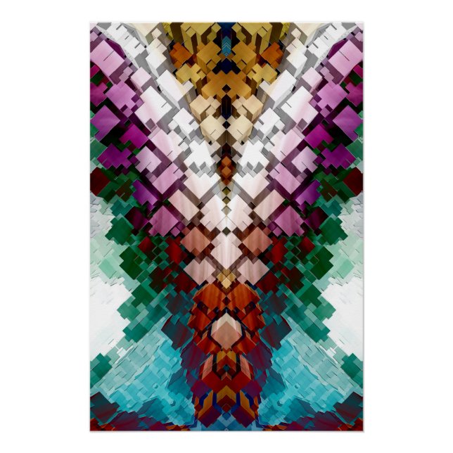 V-Stack Pyramid Poster (Front)