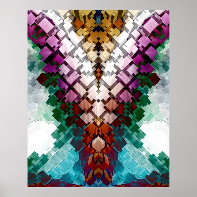 V-Stack Pyramid Poster (Front)