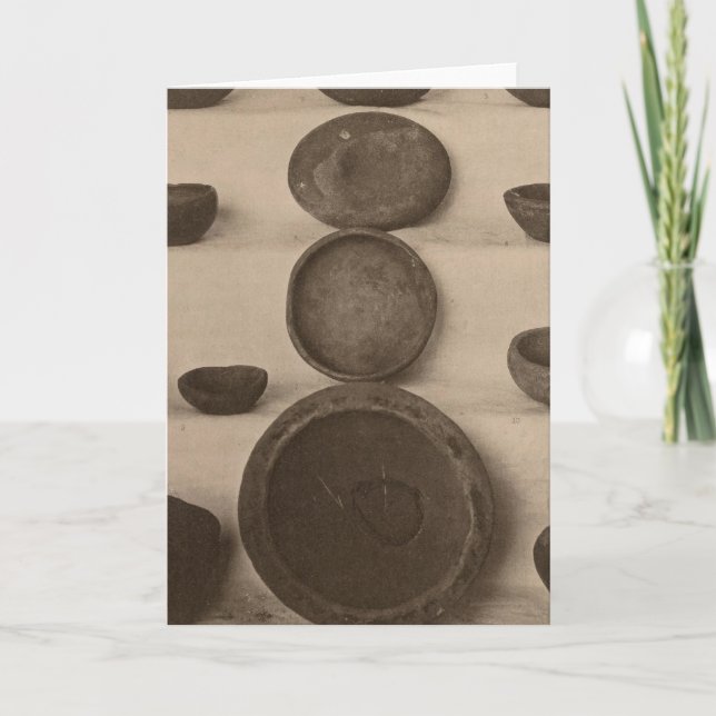 V Stone vessels, So California Card (Front)