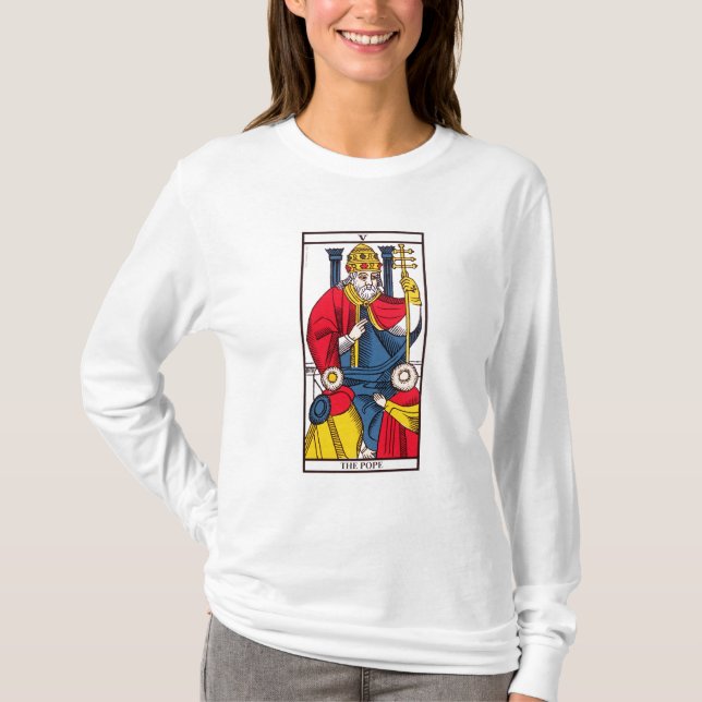 V The Pope, Tarot card T-Shirt (Front)