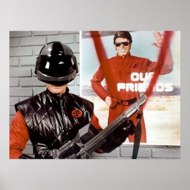 V the Visitors You are under arrest Poster (Front)