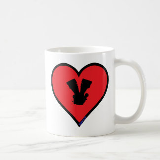 V twin coffee mug