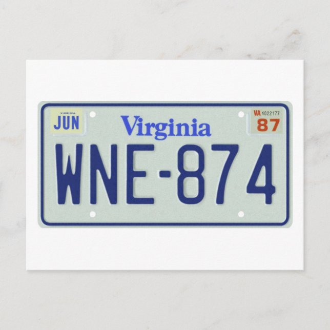 VA87 POSTCARD (Front)