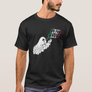 Va Fan Ghoul Ghost Italian Halloween Funny Costume T-Shirt