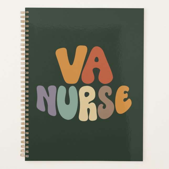 VA Nurse Proud Career Profession Planner (Front)