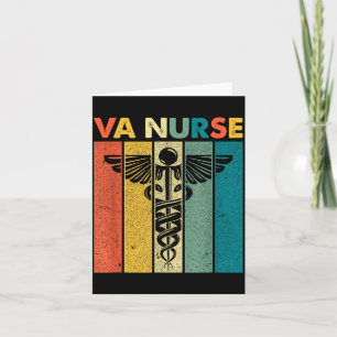 Va Nurse Retro Vintage Valentine For Nurse Va Nurs Card