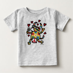 Vaca Hippy Baby T-Shirt