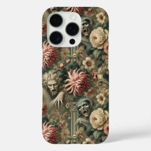 Vacant Hearts – Gothic Victorian iPhone 16 Pro Case