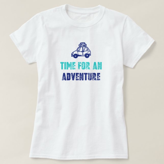 Vacation Adventure Time T-Shirt (Design Front)