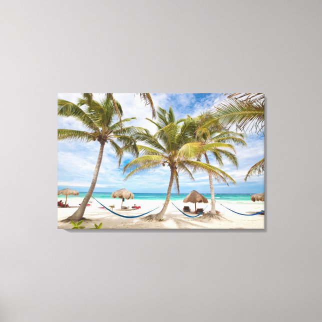 Vacation Beach Canvas Print (Front)