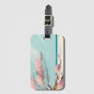 Vacation beach luggage tag
