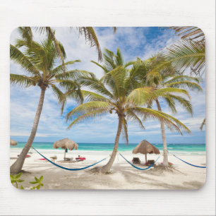 Vacation Beach Mouse Mat