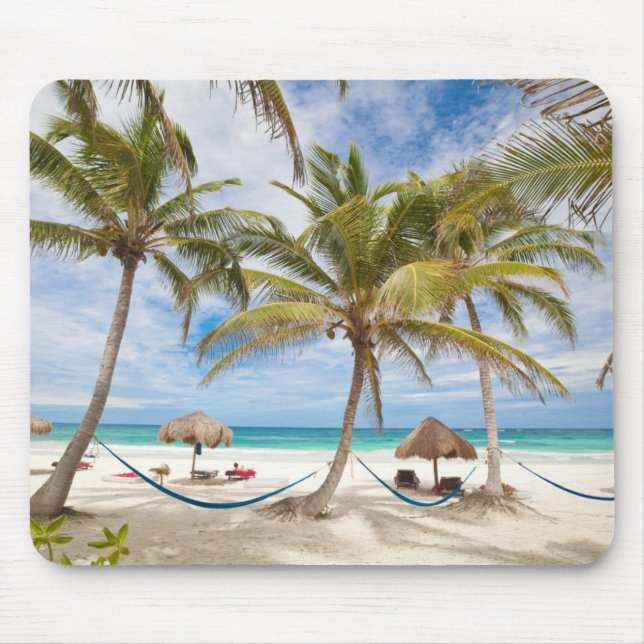 Vacation Beach Mouse Mat (Front)