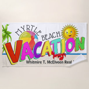 Vacation Beach Towel - Click for Full View