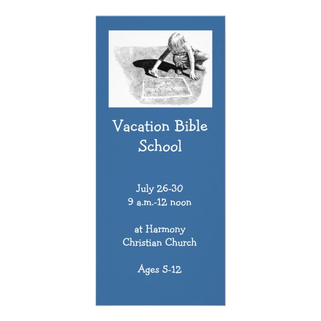 VACATION BIBLE SCHOOL INVITATION CARDS (Front)