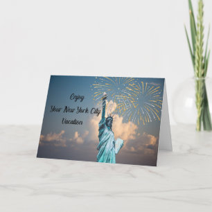 Vacation Card to New York City