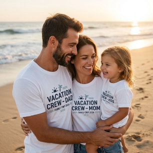 Vacation Crew Mum Shirt Matching Family Vacation