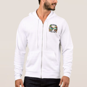 Vacation Feels Right Zip-Up Hoodie USA