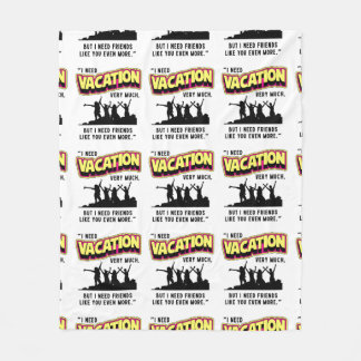 VACATION FLEECE BLANKET