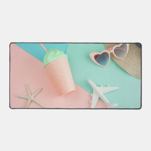 Vacation getaway desk mat