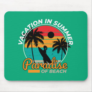 Vacation in Summer Mouse Mat