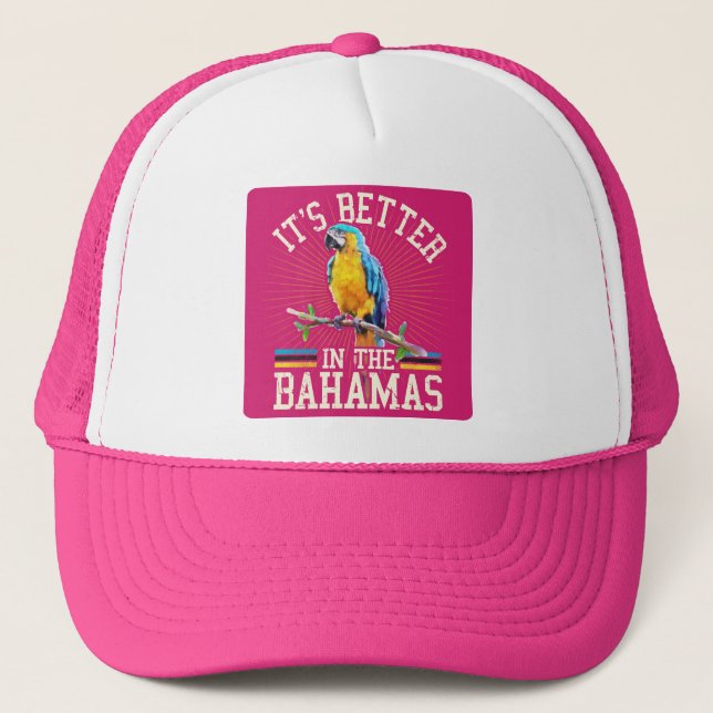Vacation It's Better In The Bahamas Hat Cruise (Front)