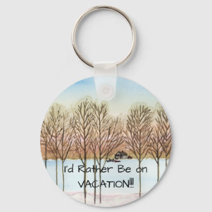 Vacation Key Ring