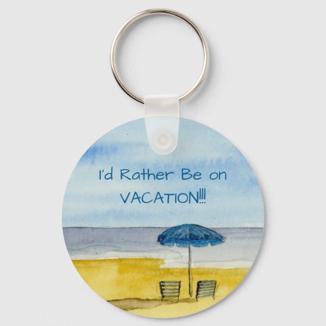 Vacation Key Ring (Front)