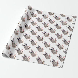 Vacation Llama Wrapping Paper