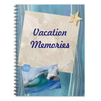 Vacation Memories Notebook