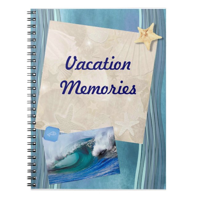 Vacation Memories Notebook (Front)