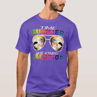Vacation Mode Activated Summer love Sunglasses gui T-Shirt