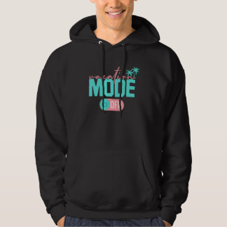 Vacation Mode  Family Summer Vacation Beach Palm T Hoodie