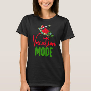 Vacation Mode Watermelon Women Love Melon Fruit T-Shirt