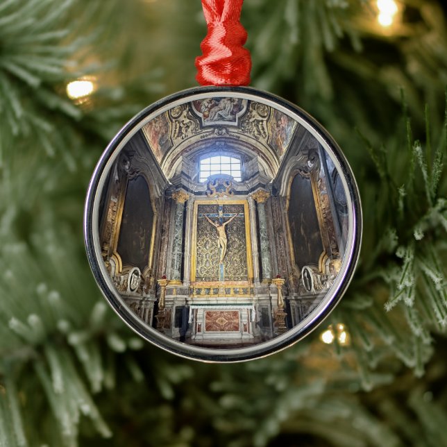 Vacation ornament Round - Dar (Tree)