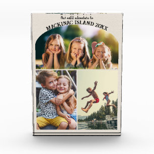 Vacation Photo Collage Family Reunion Memory Album Block