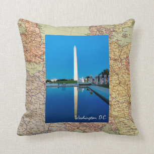 Vacation Photos Make Your Own Souvenir Throw Pillo Cushion