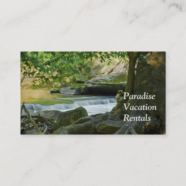 Vacation Rental  Business Card (Front)