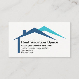 Vacation Rental Website Business Card