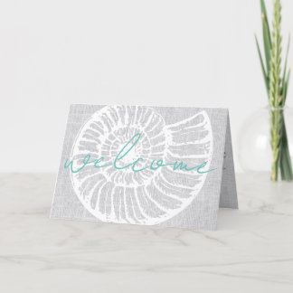 Vacation Rental Welcome Letter Beach Airbnb Card