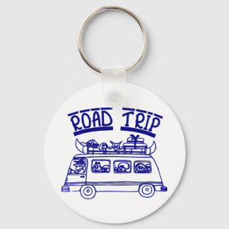Vacation Road Trip Key Ring