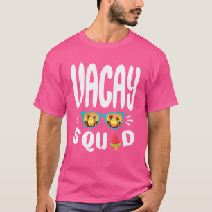 Vacation Summer Family Friends Trip Vacay Squad M T-Shirt